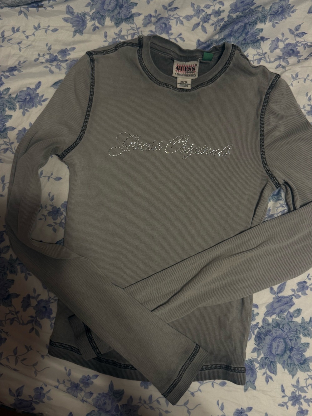 Guess long sleeve baby tee